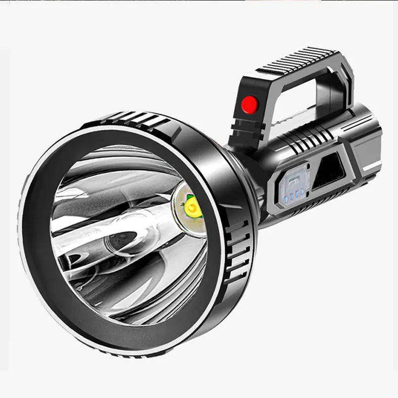 USB Rechargeable LED Spotlight Flashlight for Outdoor Use