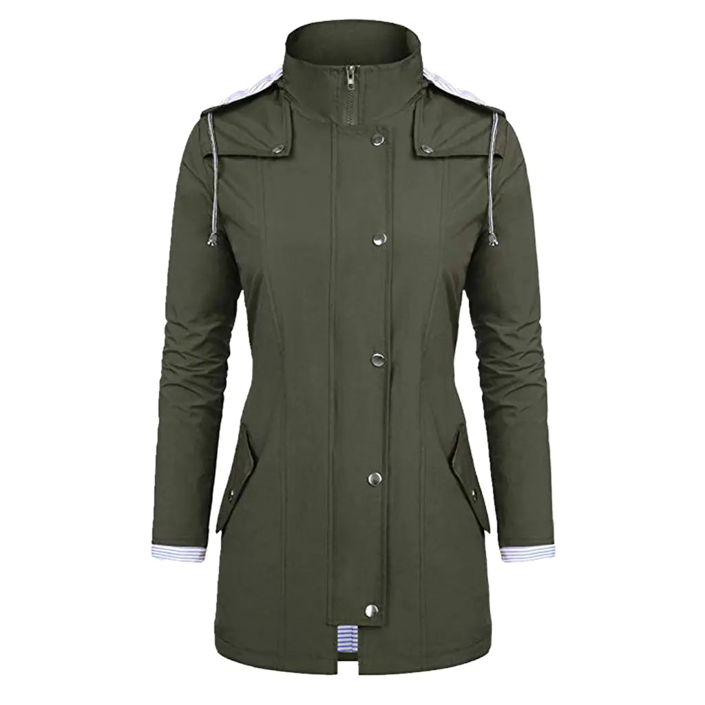 2019 Lightweight Waterproof Rain Jacket for Women