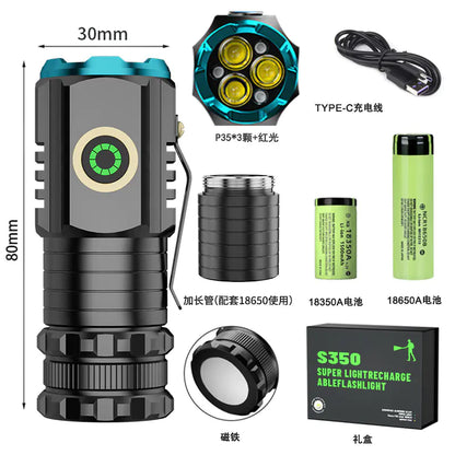 Rechargeable Mini LED Flashlight for Outdoor Use