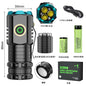 Rechargeable Mini LED Flashlight for Outdoor Use