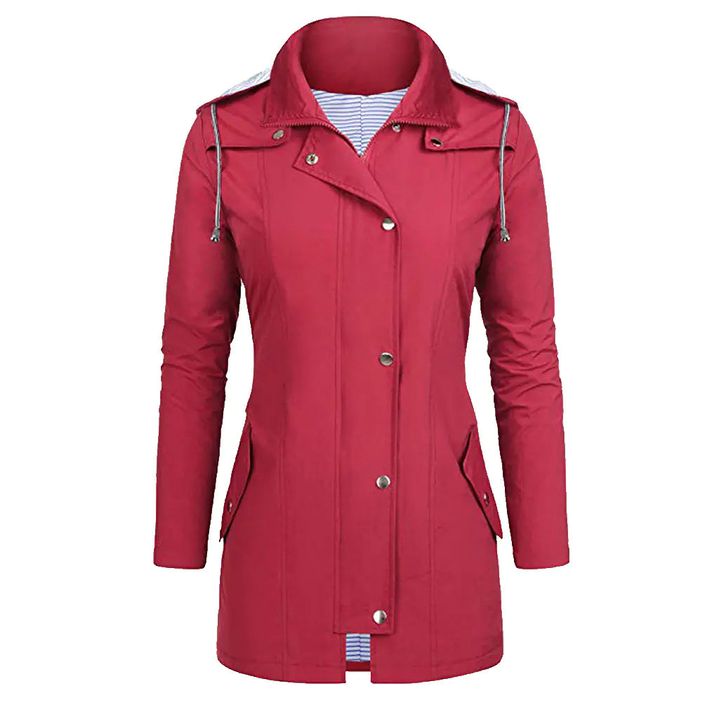 2019 Lightweight Waterproof Rain Jacket for Women
