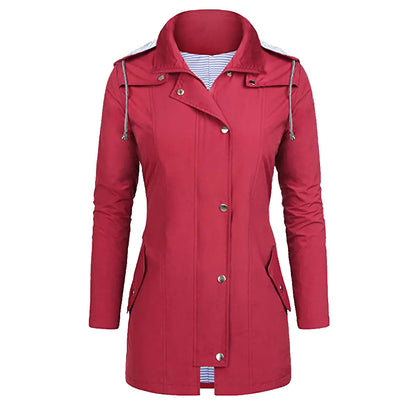 2019 Lightweight Waterproof Rain Jacket for Women