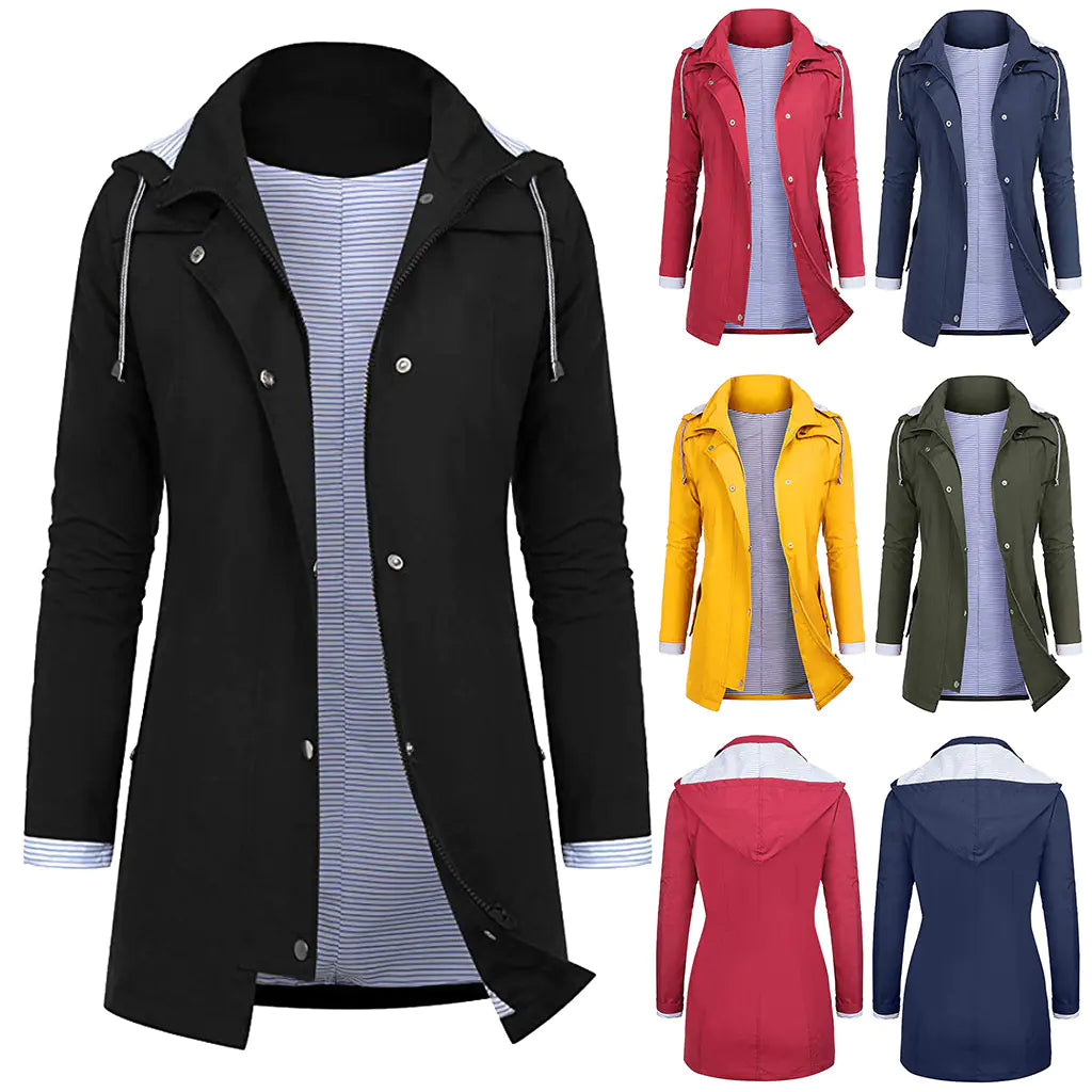 2019 Lightweight Waterproof Rain Jacket for Women