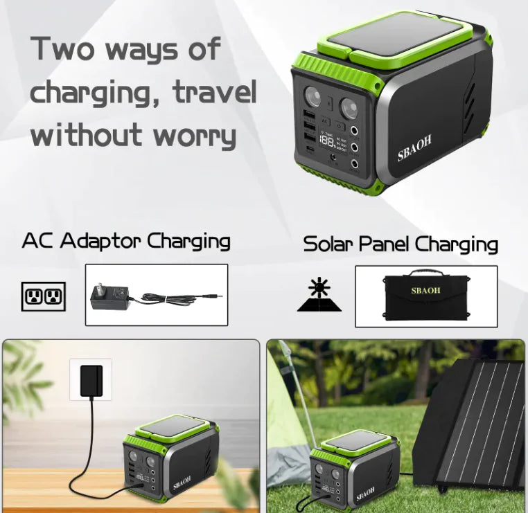 110V Camping Power Station