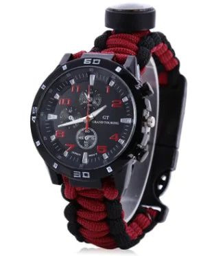 Multi-Function Compass Woven Watch