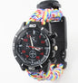 Multi-Function Compass Woven Watch