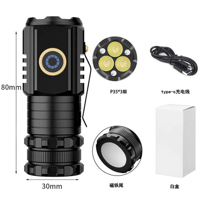 Rechargeable Mini LED Flashlight for Outdoor Use