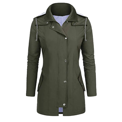 2019 Lightweight Waterproof Rain Jacket for Women