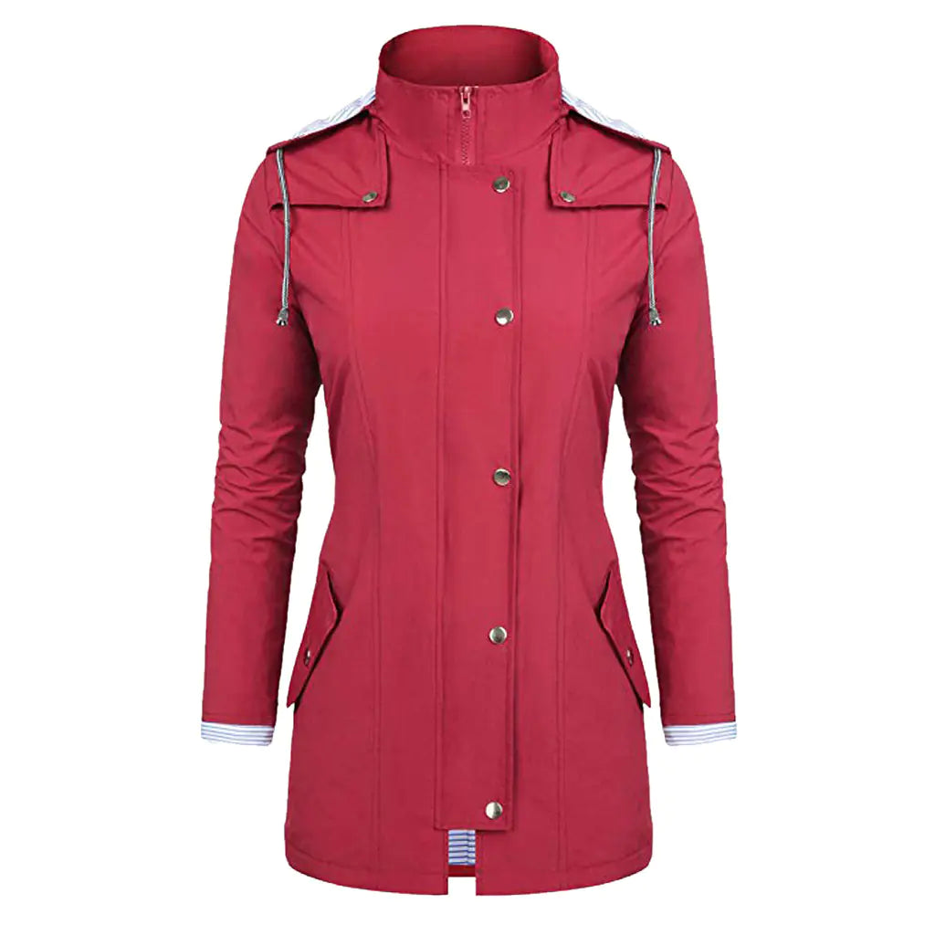 2019 Lightweight Waterproof Rain Jacket for Women