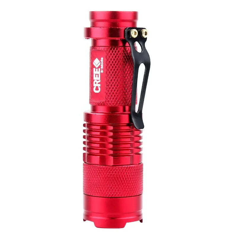 Dimmable Mini Spotlight Flashlight with Zoom Feature