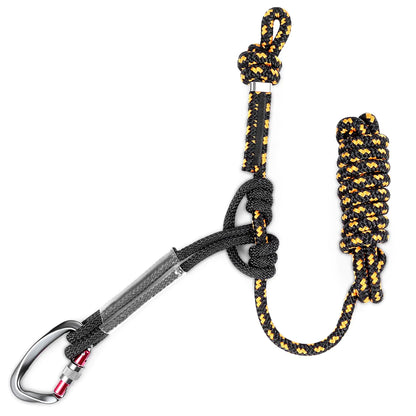NatureBlend Tree Stand Safety Rope: Durable Safety Harness Lifelines Linemans Rope Lightweight Tree Stand Safety Line Tree Tether Rope Rope-Style Treestrap for Tree Stand & Saddle Hunting (1 Pack)