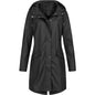 Women's Waterproof Windproof Hiking Rain Jacket Plus Size