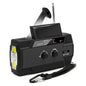 Emergency Crank Weather Radio with Flashlight & Charger