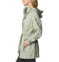 Columbia Womens Pardon My Trench Rain Jacket Safari 2X Plus