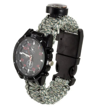 Multi-Function Compass Woven Watch
