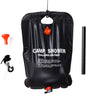 Camping Portable Solar Shower Bag 5 Gallons/20L with On/Off Shower Head for Camping Beach Swimming Outdoor Traveling Camping Accessories