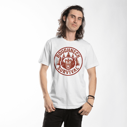 Roughneck Survival T-Shirt – Built for the Wild, Worn by the Ready