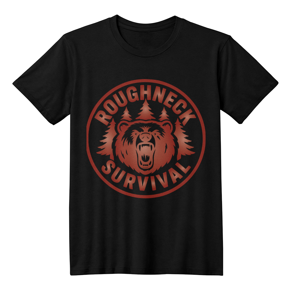 Roughneck Survival T-Shirt – Built for the Wild, Worn by the Ready