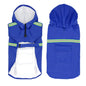 Reflective Dog Rain Jacket and Outerwear Coat