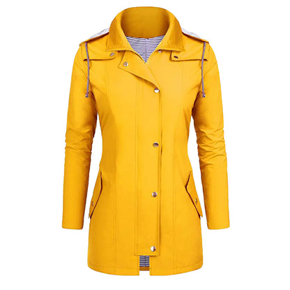 2019 Lightweight Waterproof Rain Jacket for Women