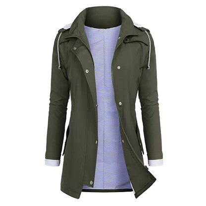 2019 Lightweight Waterproof Rain Jacket for Women