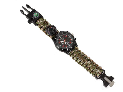 Multi-Function Compass Woven Watch