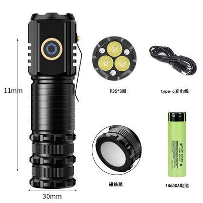 Rechargeable Mini LED Flashlight for Outdoor Use