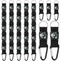 30 Pcs Belt Clip Compass Black Prize Belt Compass Keychain Compass Bulk Metal Work Clips Guiding Hiking Carabiner Outdoors Boys Girls Scouts Rock Climbing Camo Birthday Party Favors