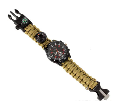 Multi-Function Compass Woven Watch
